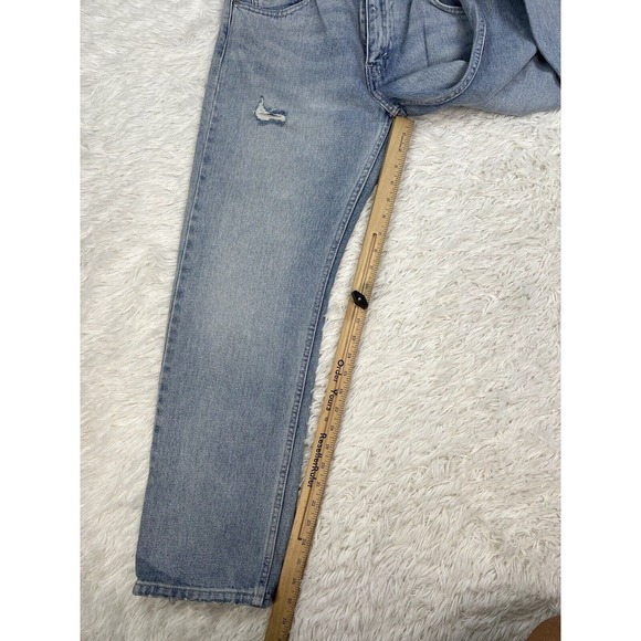 Levi’s Silvertab Jeans Men’s 30x30 Straight USA Ripped Distressed Denim - Picture 9 of 16